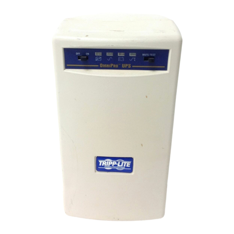 Tripp Lite OmniPro500 User manual