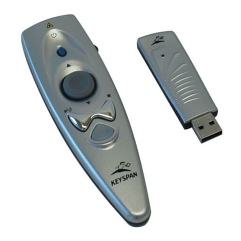 Tripp Lite Keyspan Wireless Presentation Remote PR-US2 User manual Tripp Lite Keyspan Wireless Presentation Remote PR-US2 User manual