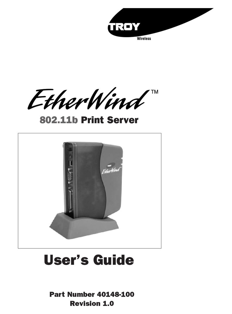 TROY Group EtherWind 802.11b user guide