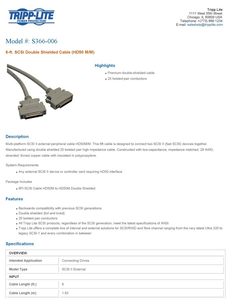 Tripp Lite s366-006 User manual