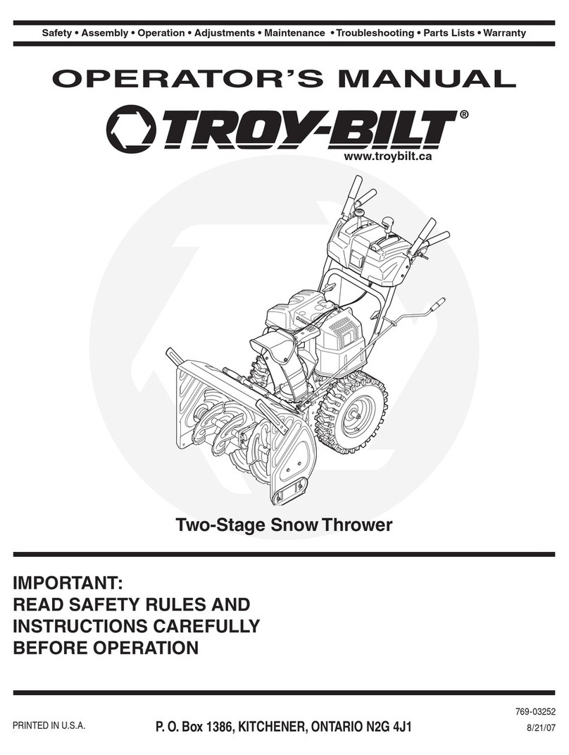 Troy-Bilt 31AE6GKF500 User manual