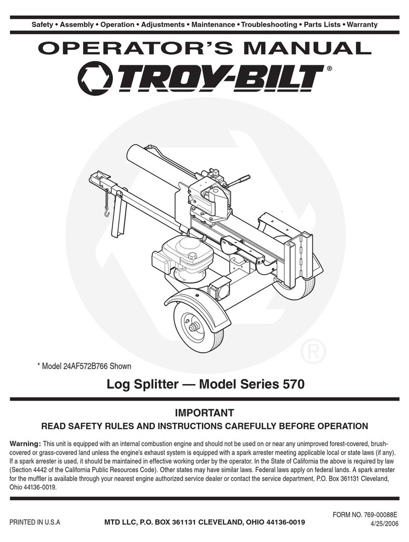 Troy-Bilt 570 Series User manual
