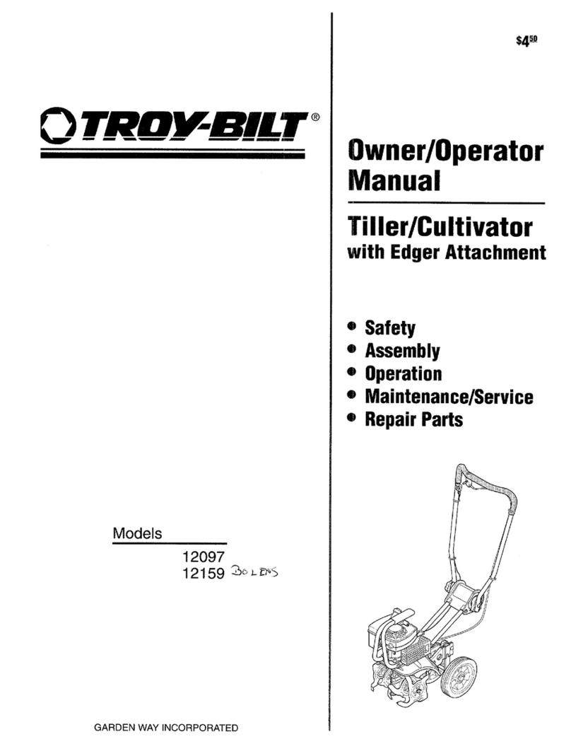 Troy-Bilt 12159 Owner's manual