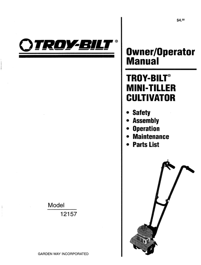 Troy-Bilt 12157 Owner's manual