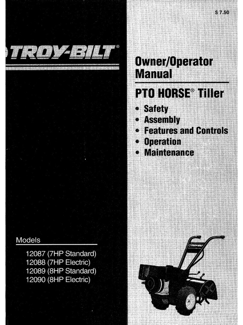 Troy-Bilt 12087 Owner's manual