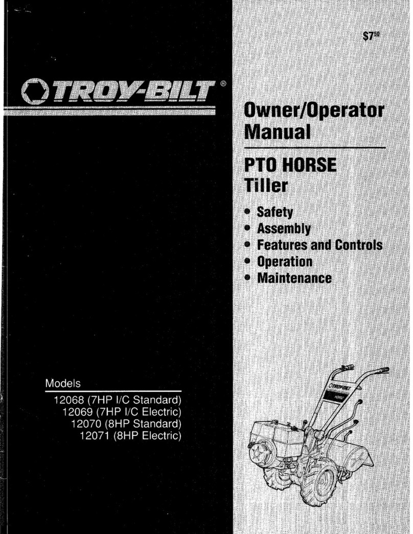 Troy-Bilt 12070-8HP Owner's manual