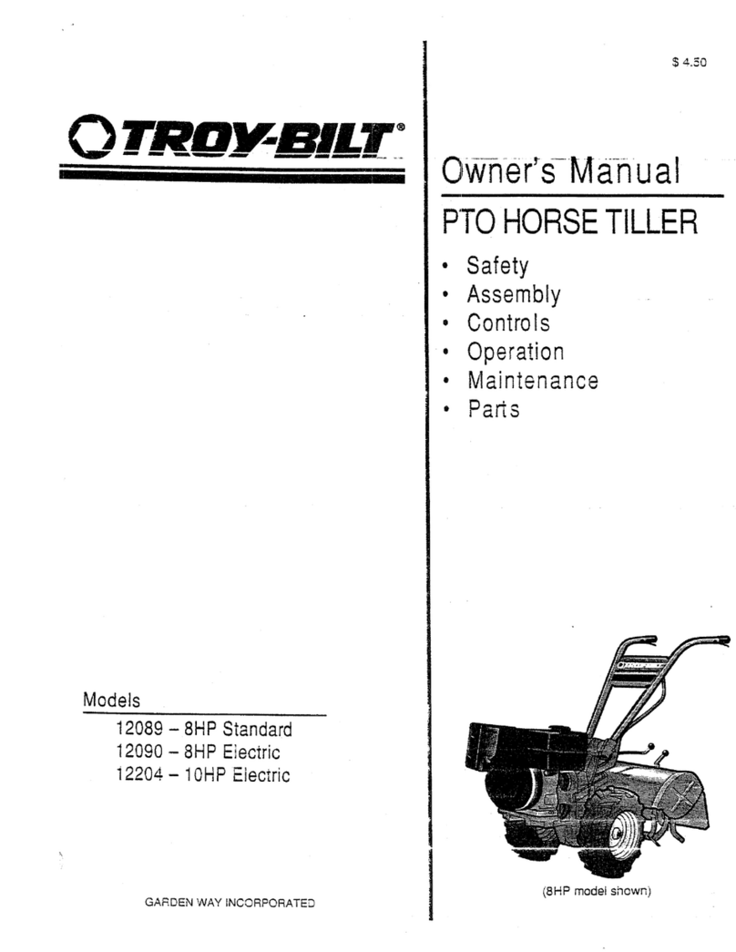Troy-Bilt 12088 owner's manual