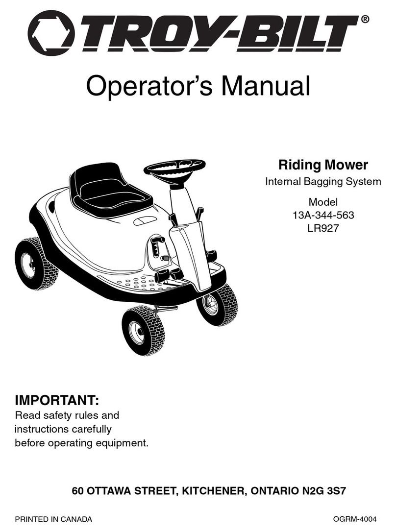 Troy-Bilt 13A-344-563 User manual