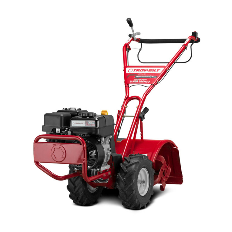 Troy-Bilt Super Bronco Operator's manual