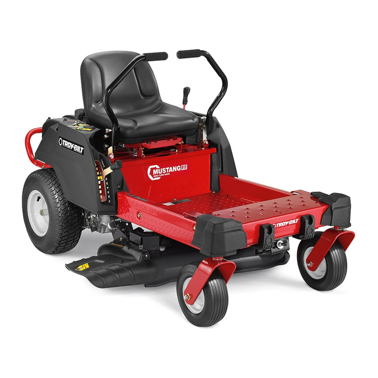 Troy-Bilt Mustang Colt ZT User manual Troy-Bilt Mustang Colt ZT User manual