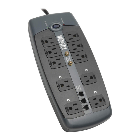Tripp Lite TLP1008TELTV User manual