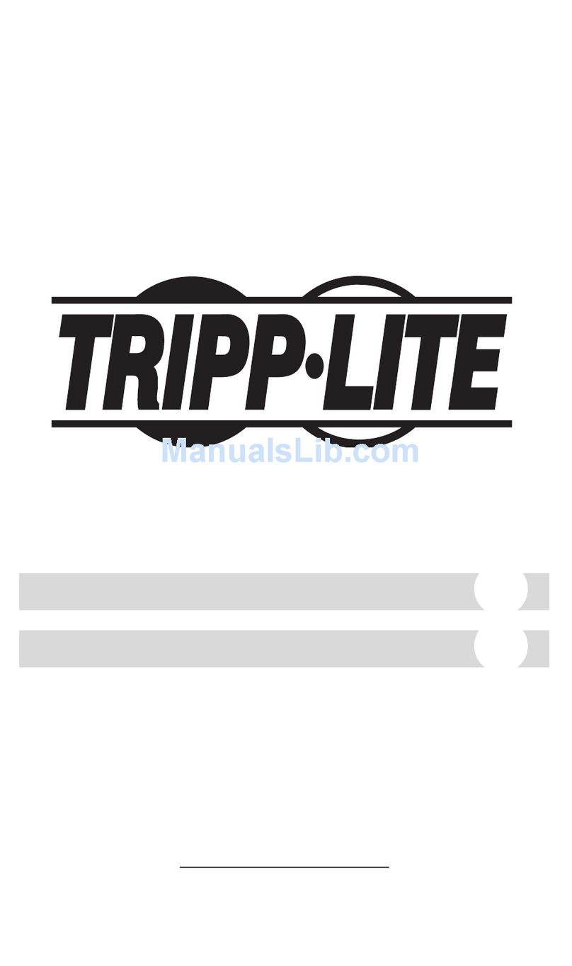 Tripp Lite B030-002-R User manual
