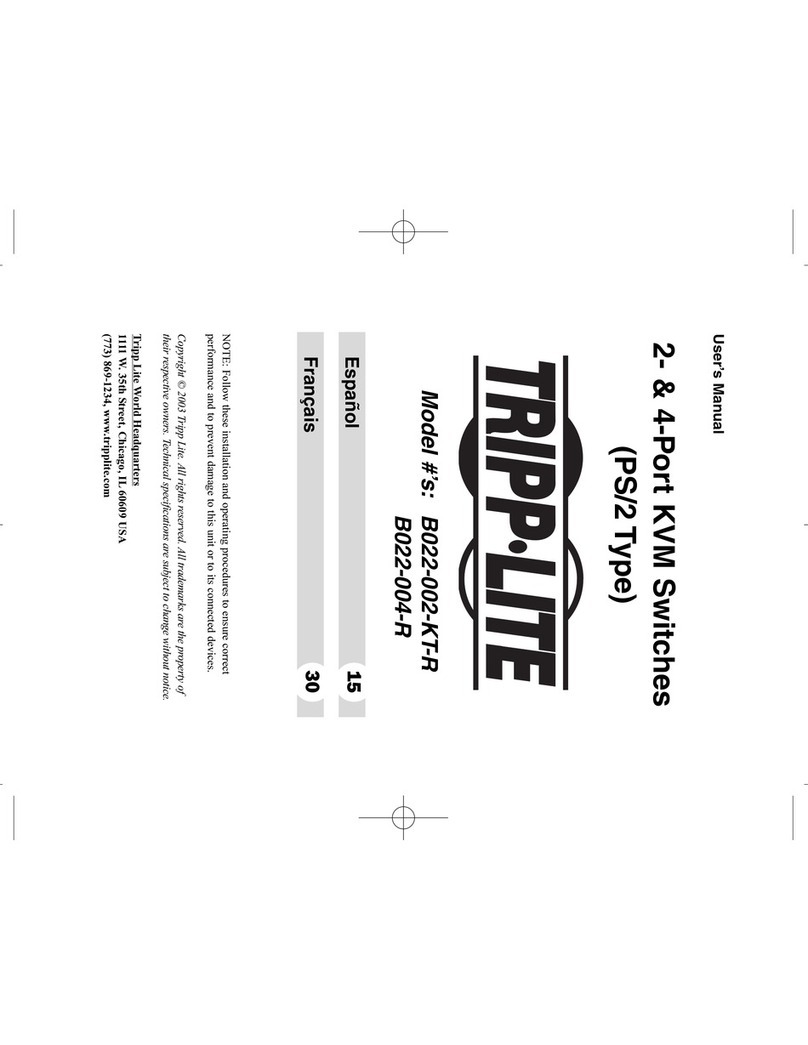 Tripp Lite B022-002-KT-R User manual