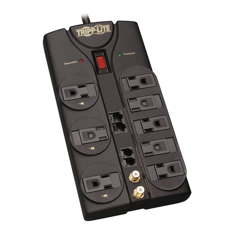 Tripp Lite TLP810NET Specifications