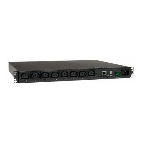Tripp Lite PDUMH20HVNET owner's manual