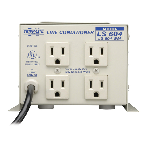Tripp Lite LS 604 WM User manual