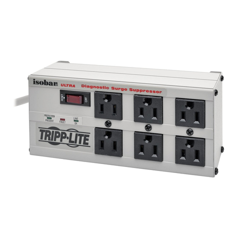 Tripp Lite ISOBAR6ULTRA Specification sheet