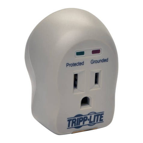 Tripp Lite SPIKECUBE User manual
