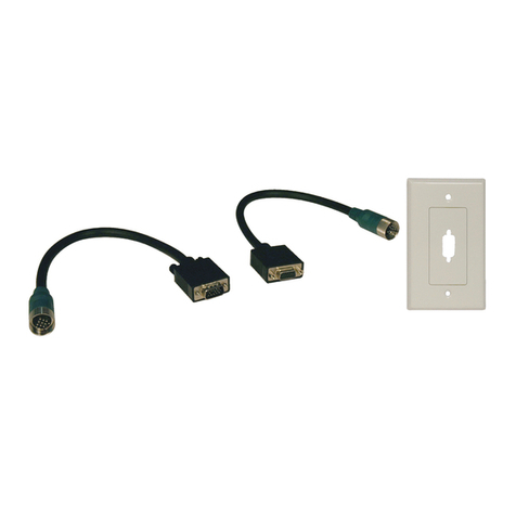 Tripp Lite EZA-VGAX-2 Specification sheet Tripp Lite EZA-VGAX-2 Specification sheet