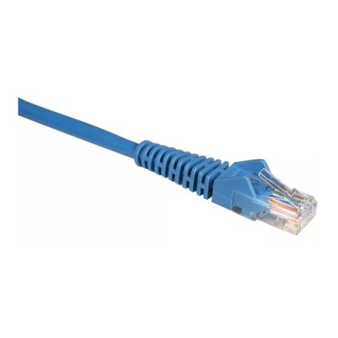 Tripp Lite Blue Snagless Cat5e Molded Patch Cable... User manual