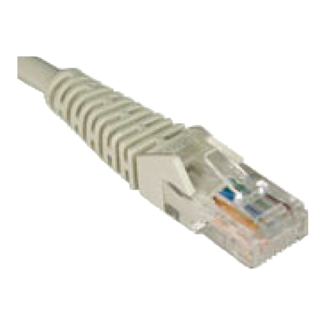 Tripp Lite N001-025-GY-R User manual Tripp Lite N001-025-GY-R User manual