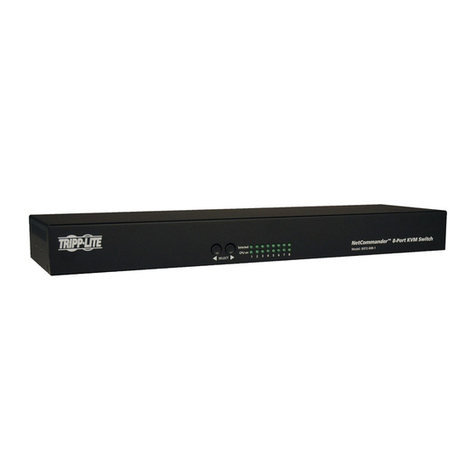 Tripp Lite NetCommander B072-008-1 User manual