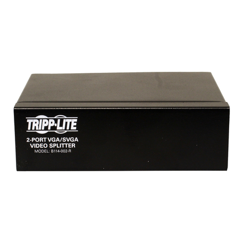 Tripp Lite B114-002-R User manual