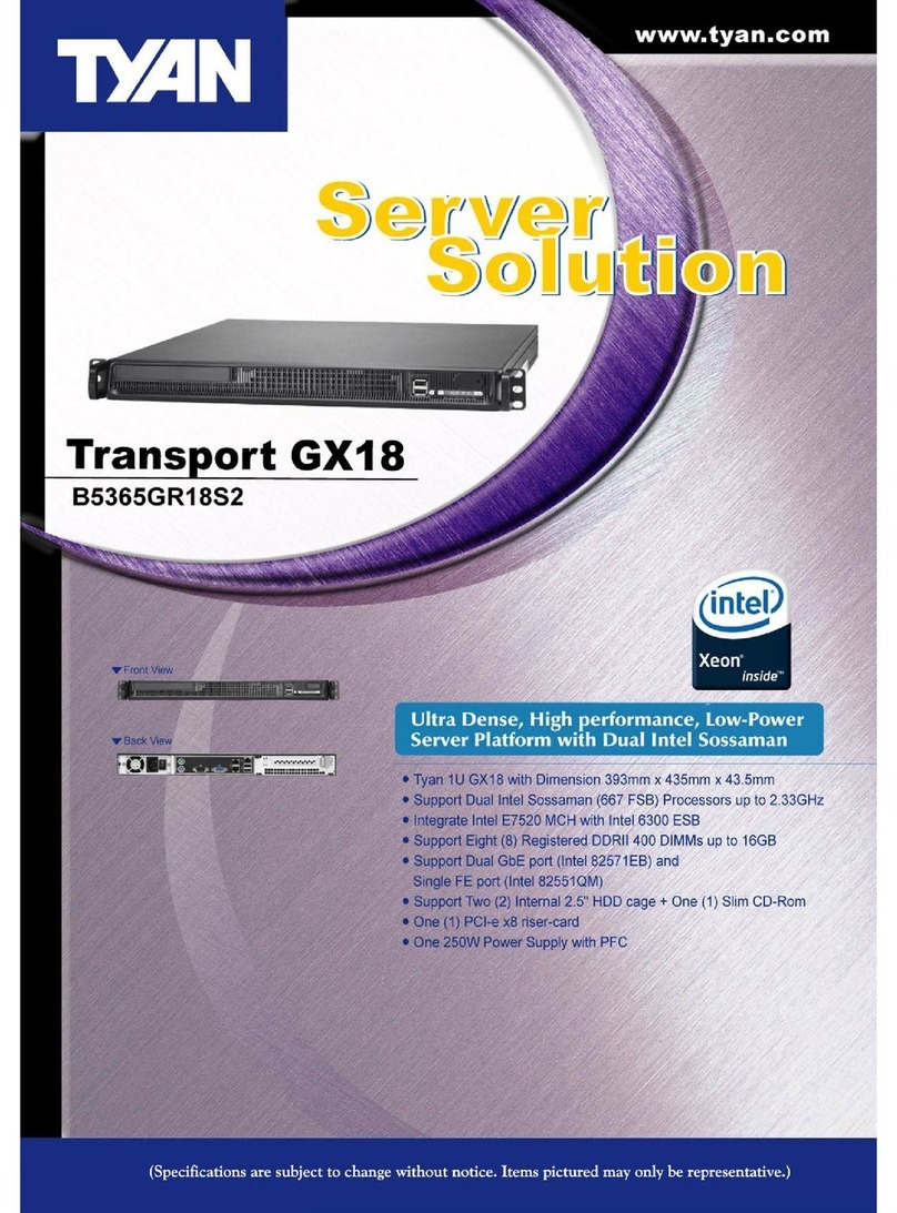 TYAN Transport GX18 specification