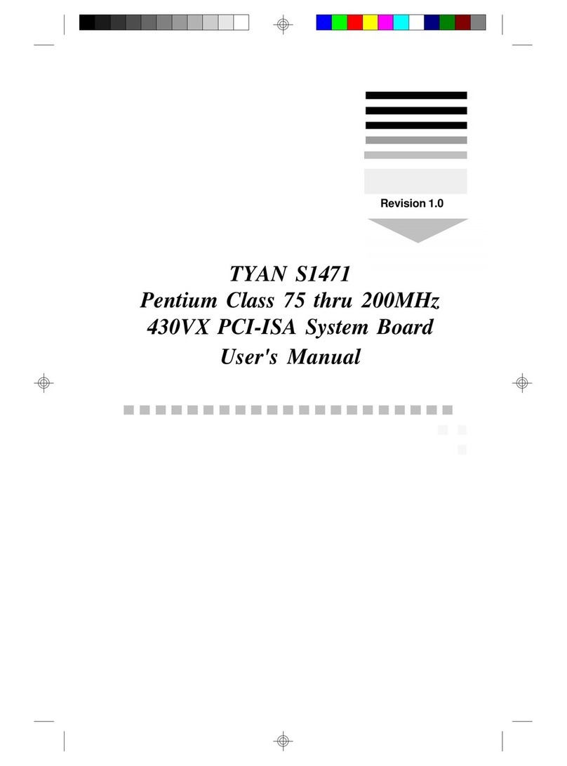 TYAN TYAN S1471 user manual