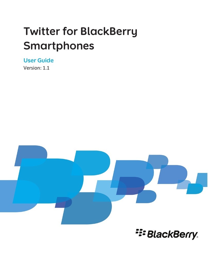 Blackbe;rry BLACKBERRY SWD-1499111-0411085447-001 User manual