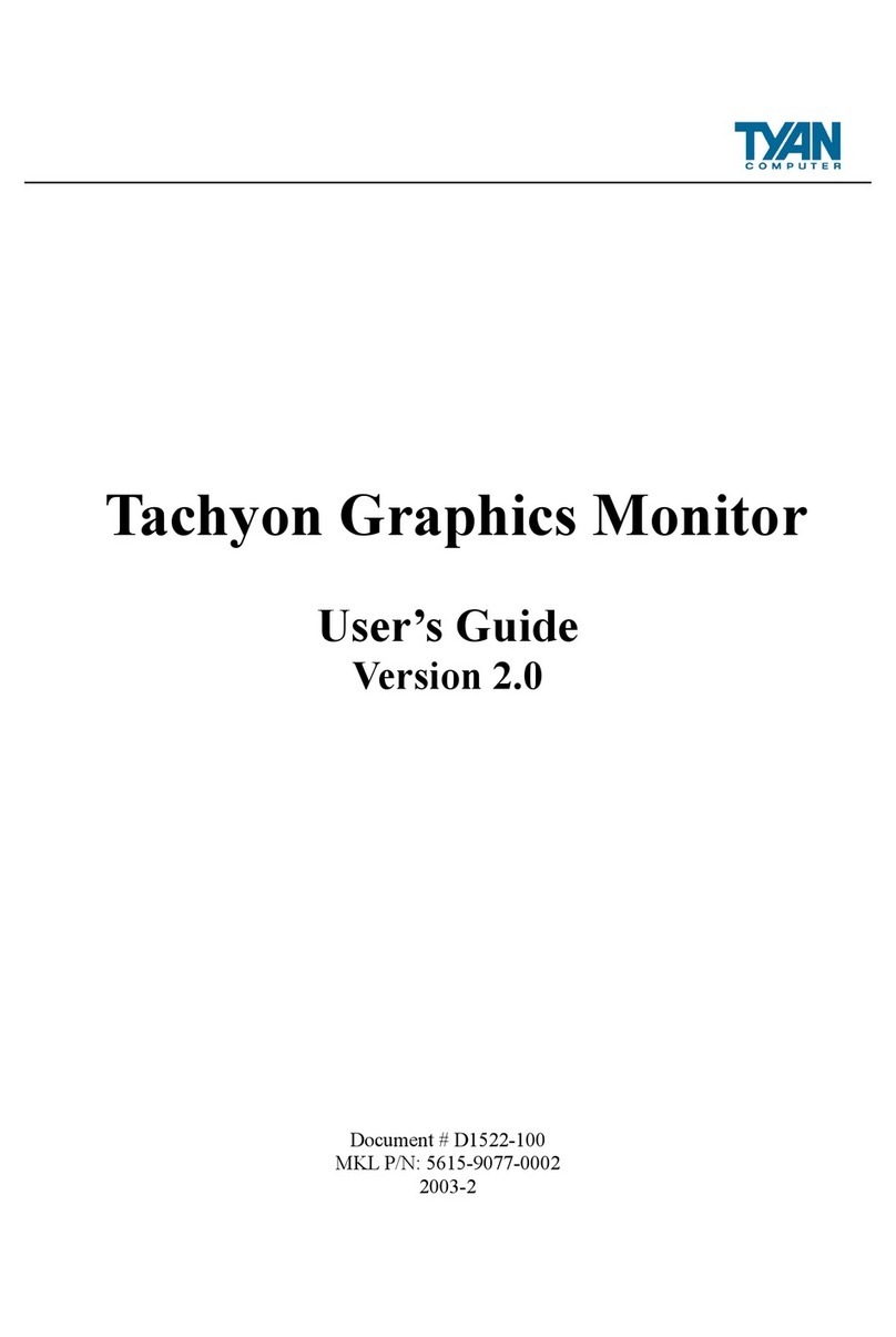 TYAN Tachyon tgm 200 user guide