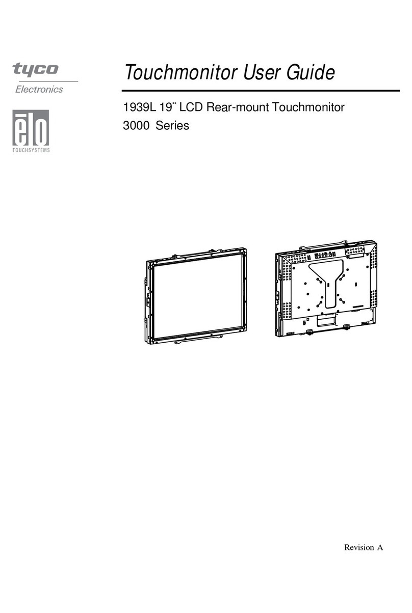 Elo TouchSystems 3000 Series User manual