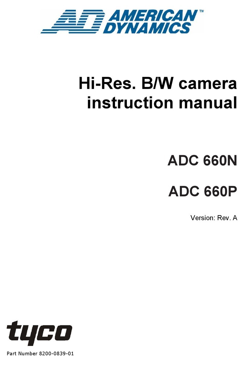 American Dynamics ADC 660P User manual