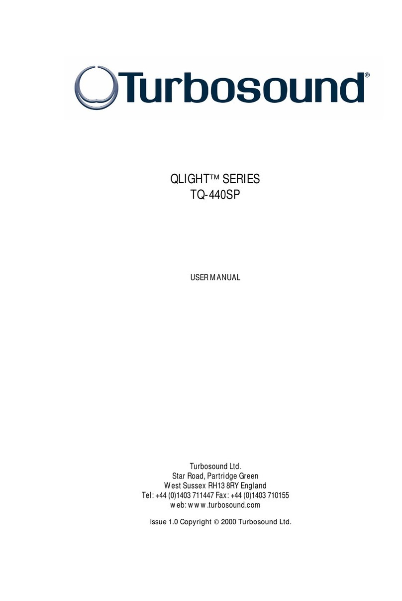 Turbosound QLight TQ-440SP user manual