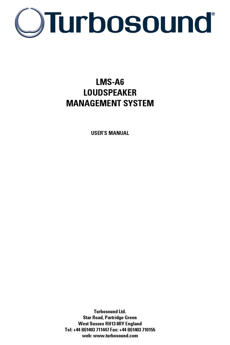 Turbosound LMS-A6 user manual
