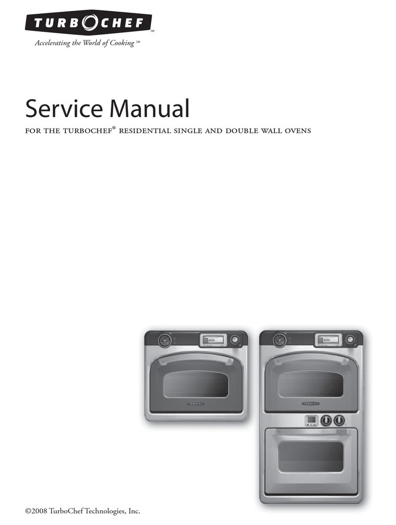 TurboChef Residential Single and Double Wall Oven User manual