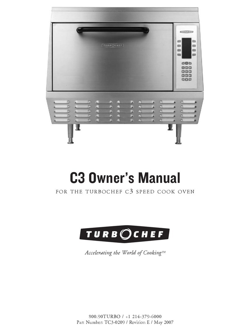 TurboChef C3 User manual