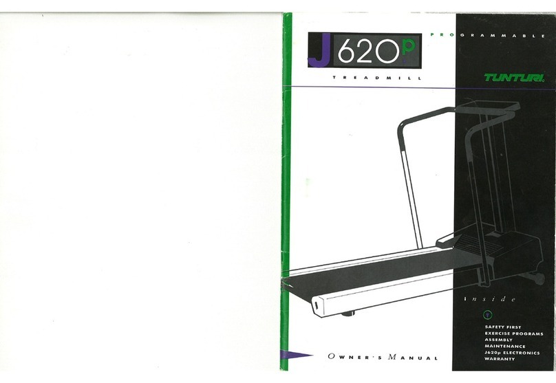 Tunturi J620P User manual