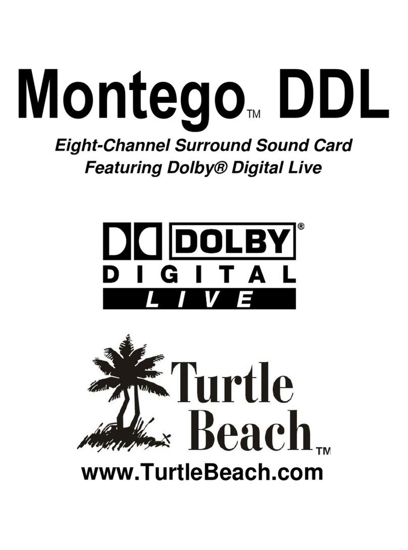 Turtle Beach Montego DDL user guide