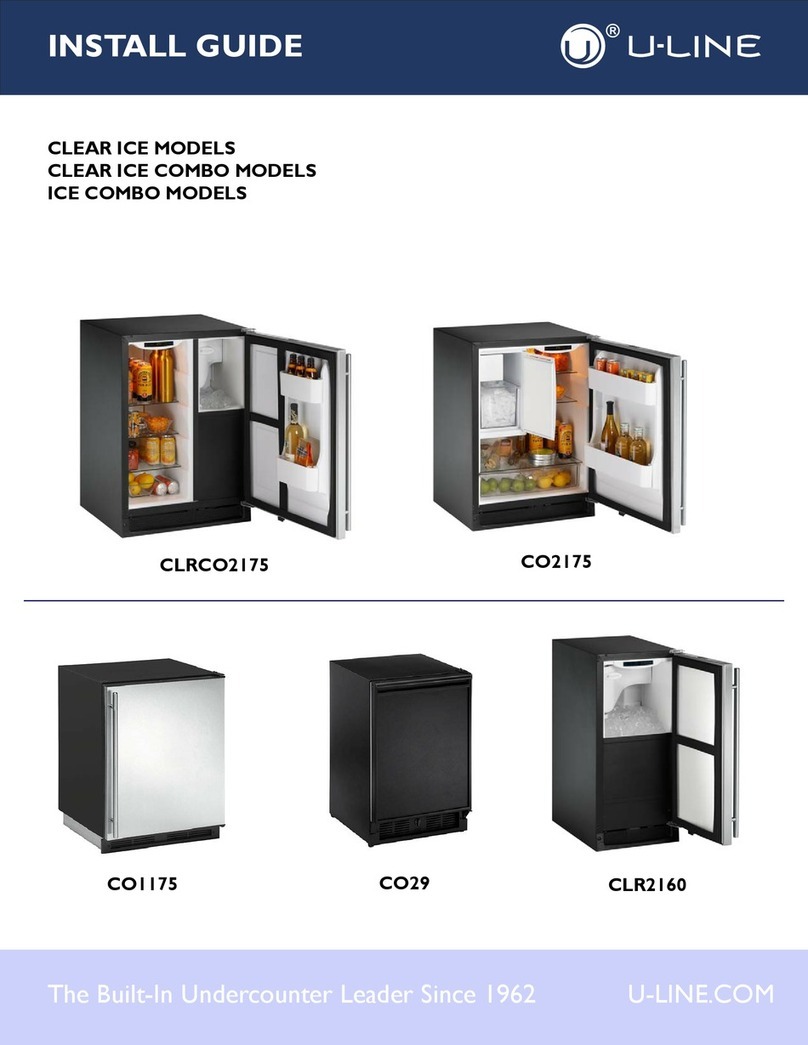 U-Line CLR2160 User manual