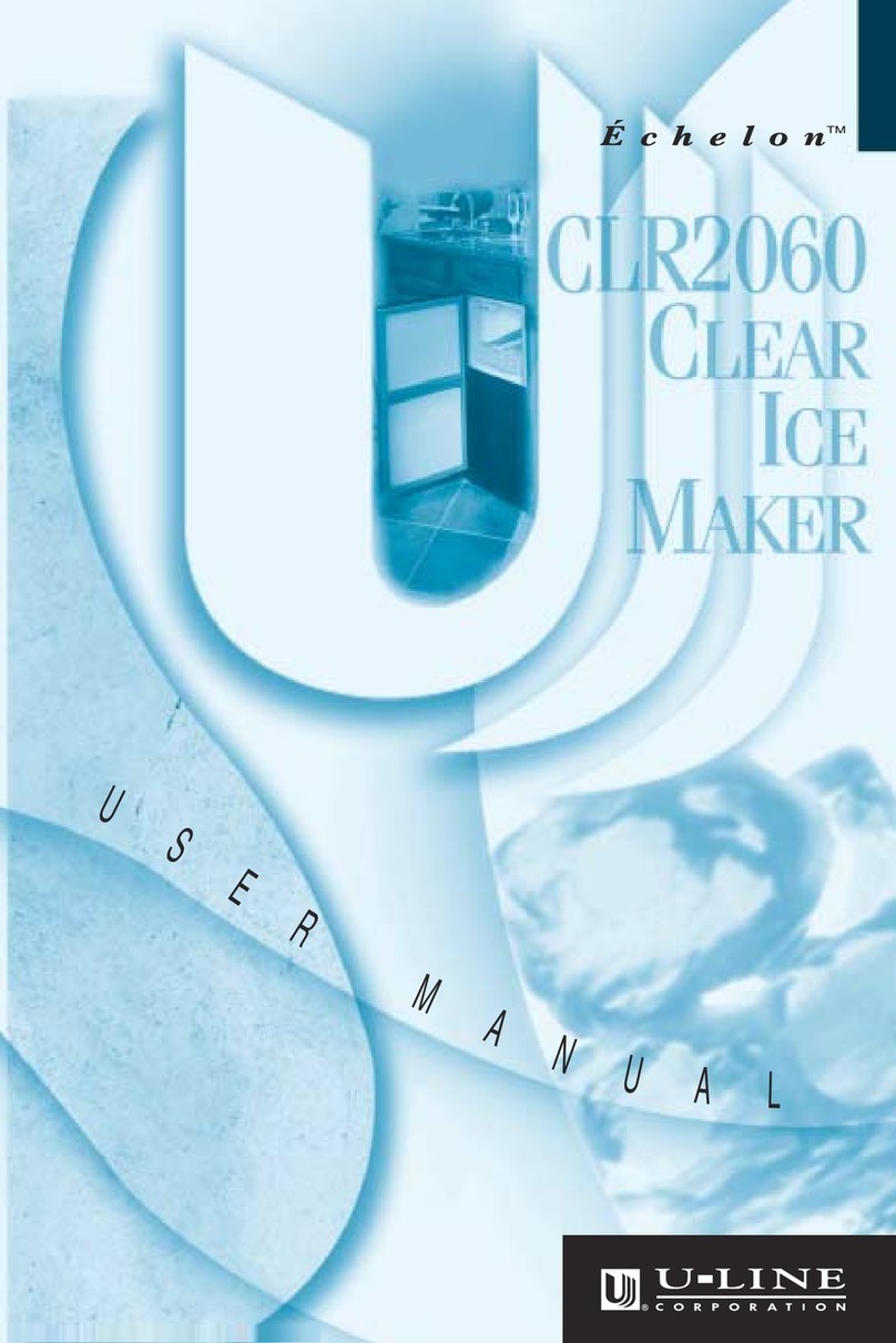 U-Line ECHELON CLR2060 User manual