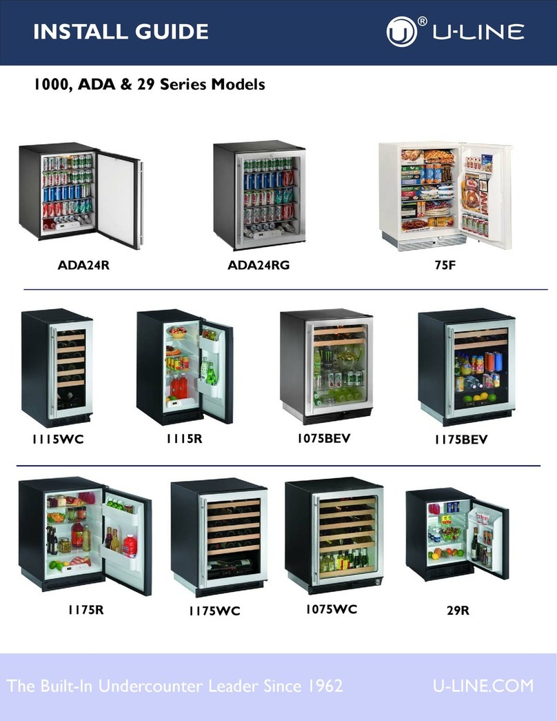 U-Line ADA24RG User manual U-Line ADA24RG User manual