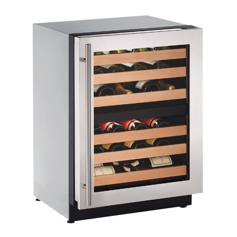 U-Line Wine Captain Wine Captain Cooler User manual