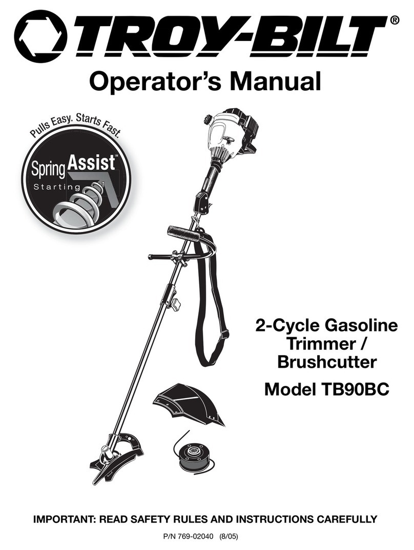 Troy-Bilt TB90BC User manual