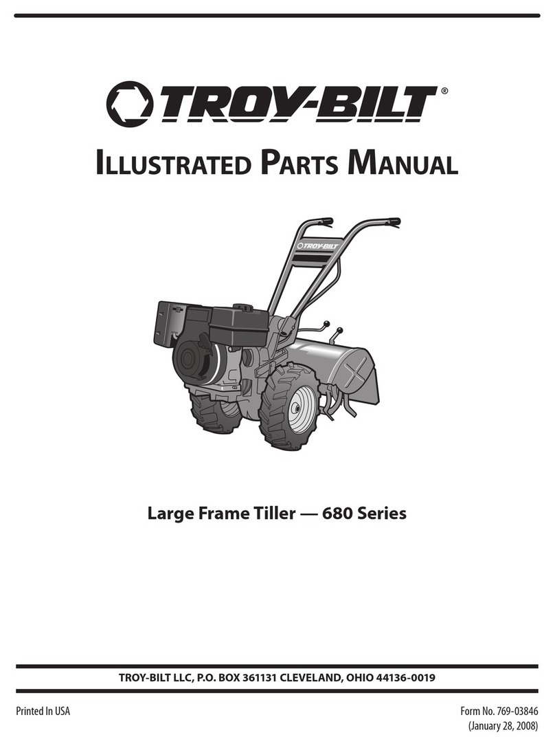 Troy-Bilt 680 Series Setup guide