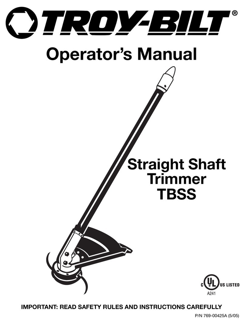 Troy-Bilt 769-00425A User manual