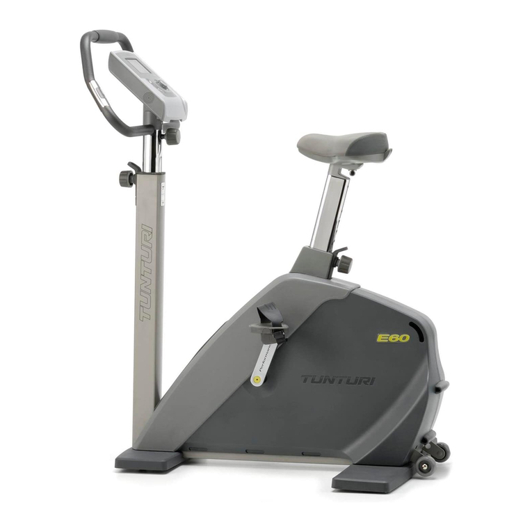 Tunturi E60 User manual