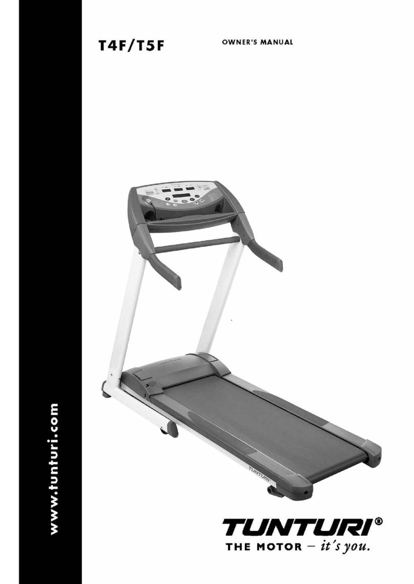 Tunturi T4F owner's manual