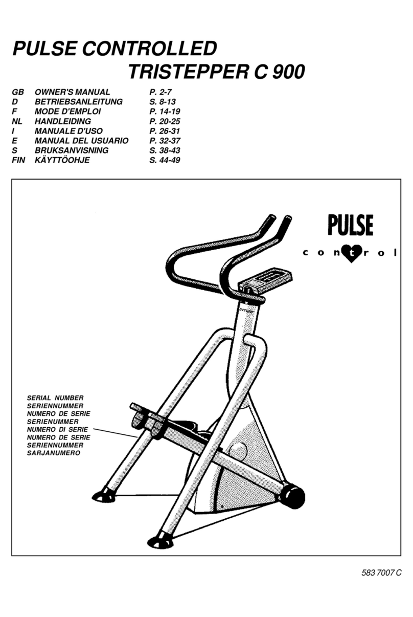 Tunturi C 900 User manual