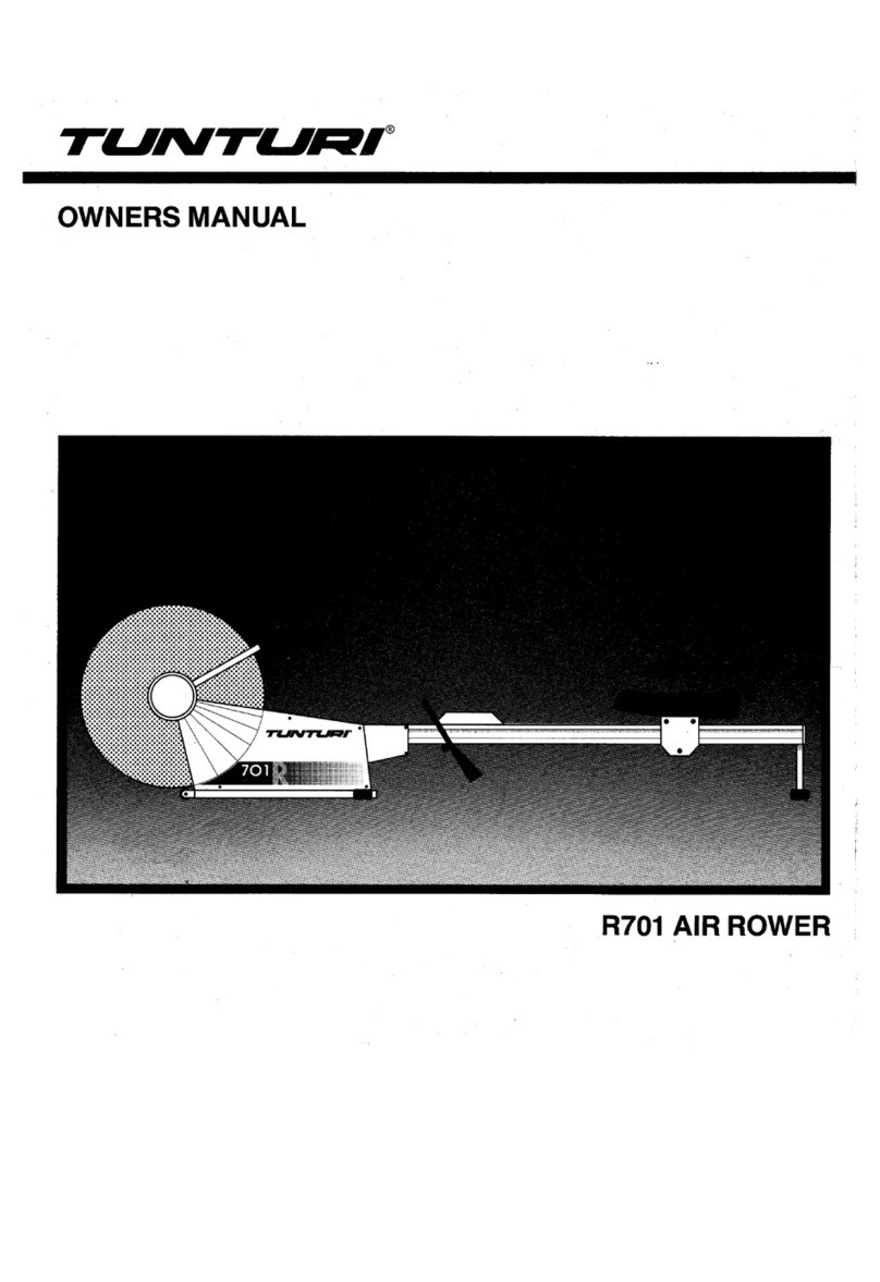 Tunturi R701 User manual